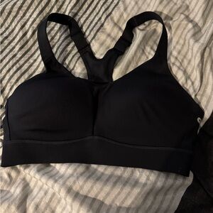Under Armour Black Racerback Sports Bra